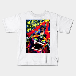 pierce the heavens Kids T-Shirt